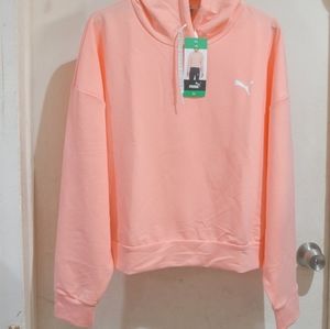 Puma Lightweight Hoodie Pink XL